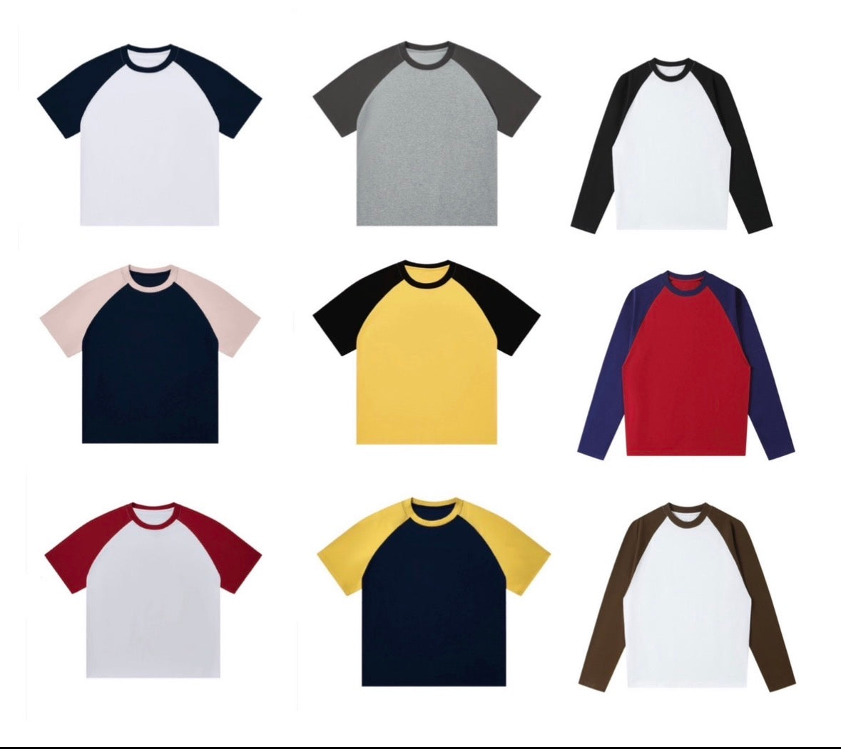 RAGLAN COLLECTION NOW LIVE!