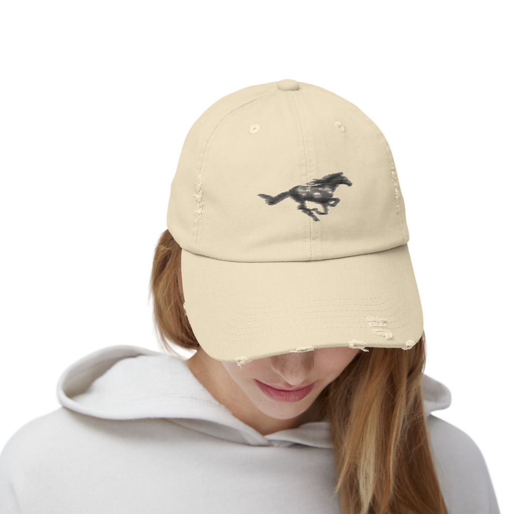 Wild Horse Embroidered Hat