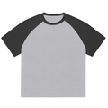 Color-Blocked Raglan Sleeve T-Shirt