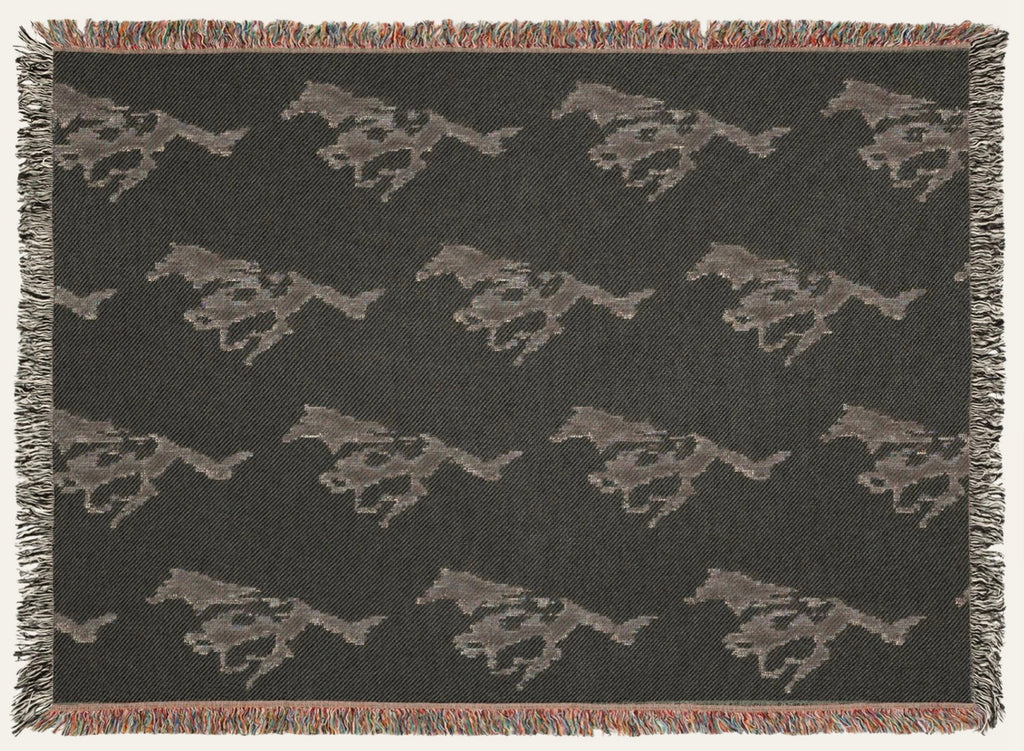 Wild Horse Woven Blanket